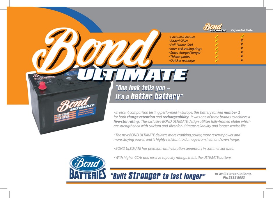 Bond Batteries Pty Ltd.