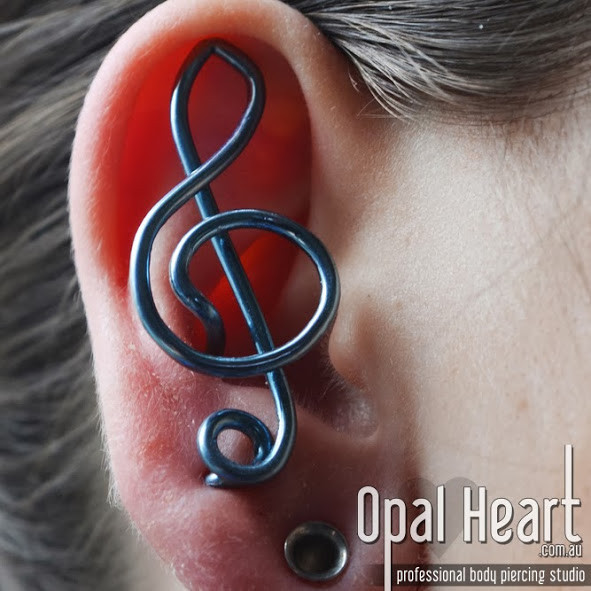 Opal Heart - Professional Body Piercing